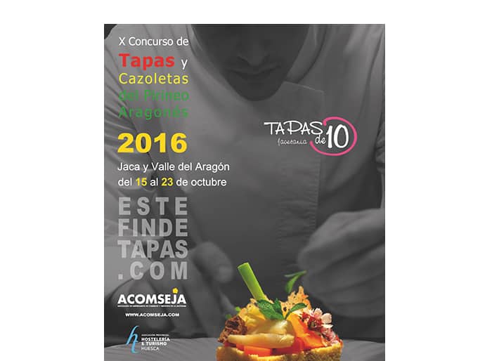 49 bares y hoteles en Jaca participan en el X Concurso de Tapas y Cazoletas